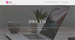 Desktop Screenshot of drs.no