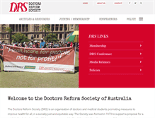 Tablet Screenshot of drs.org.au