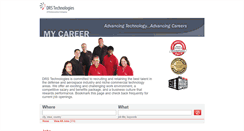 Desktop Screenshot of drs.jobs